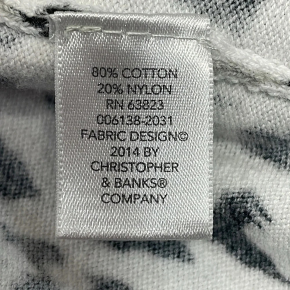 CJ Banks Cardigan Sweater Leopard Print 3/4 Sleeve 1X - Picture 10 of 14